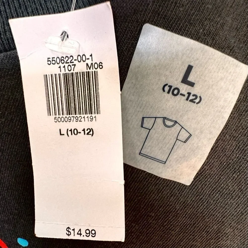 Old Navy Kids Short Sleeve Bart Simpson Graphic Tee. Youth Large. 10-12. NEW.